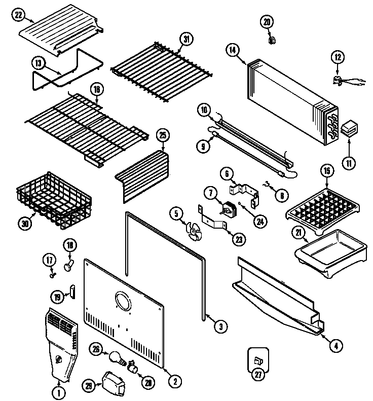 Freezer compartment