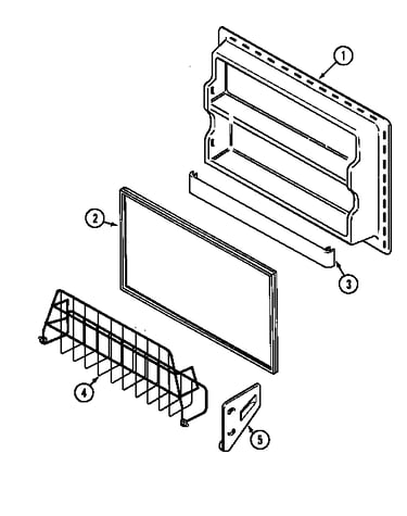 Freezer inner door