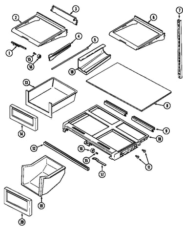 Shelves & accessories