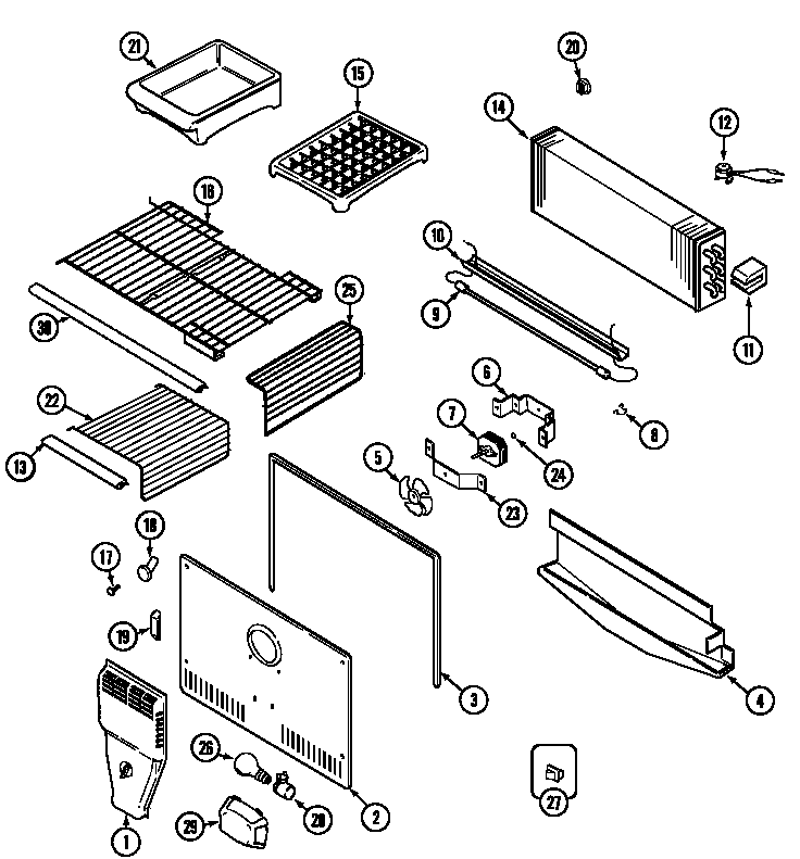 Freezer compartment
