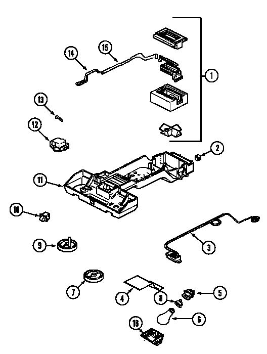 CONTROLS (PTB2153DRA) (PTB2153DRW)