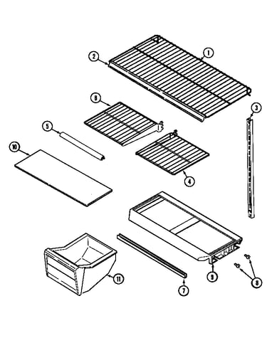 Shelves & accessories