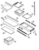 Shelves & accessories (ctf1925dra) (ctf1925drw)