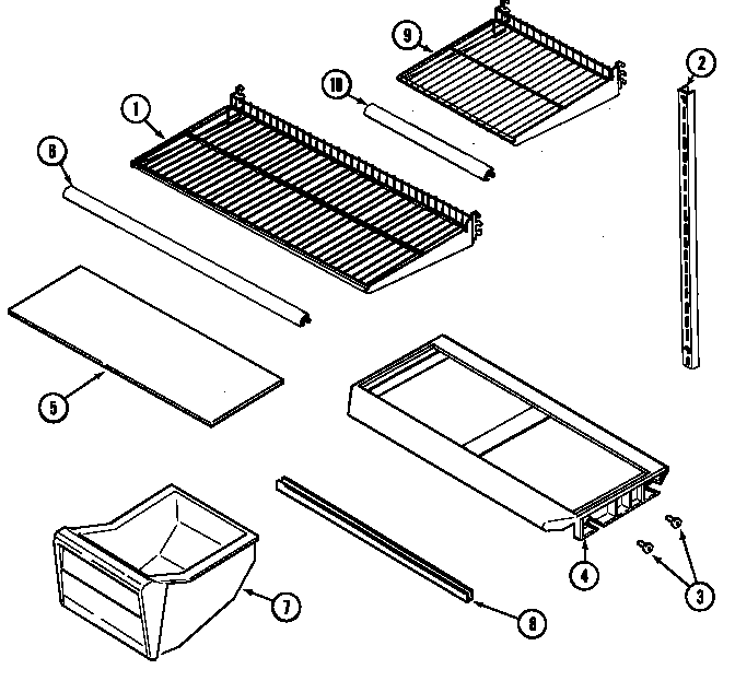 Shelves & accessories
