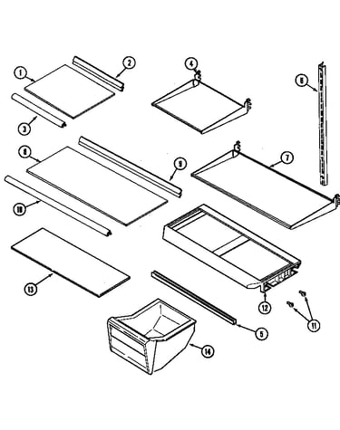 Shelves & accessories