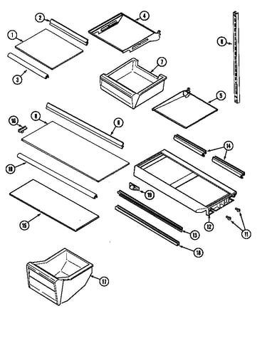 Shelves & accessories