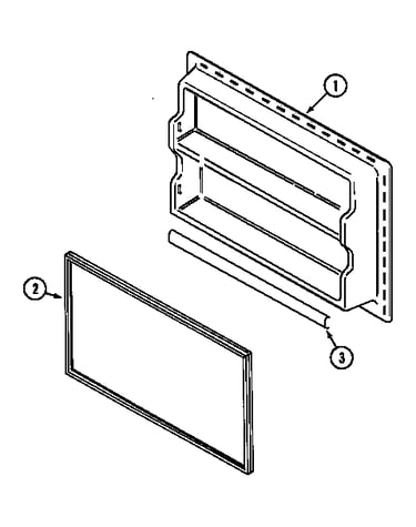 Freezer inner door