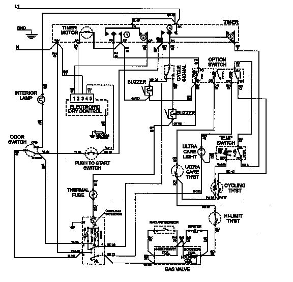 Wiring diagram (mdg8057awq) (mdg8057aww)