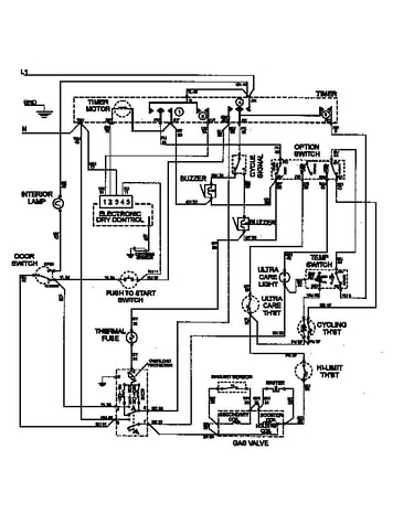 Wiring diagram (mdg8057awq) (mdg8057aww)