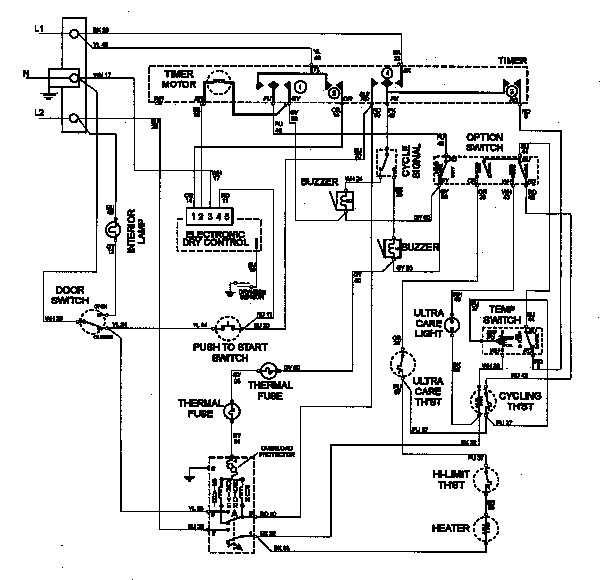 Wiring information (mde8057ayq) (mde8057ayw)