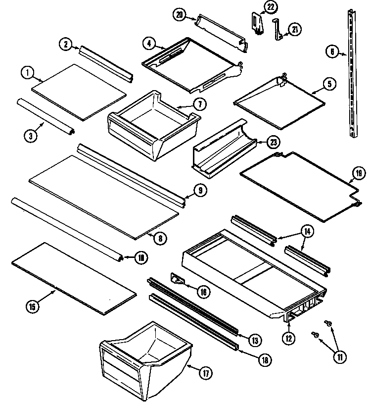 Shelves & accessories