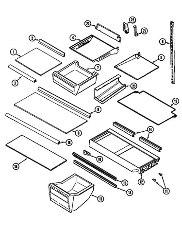 Shelves & accessories