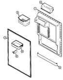 Fresh food inner door (mtb2155dra) (mtb2155drw)