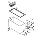 Maytag CFC1236ARW cabinet diagram