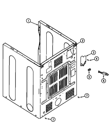 Cabinet-rear