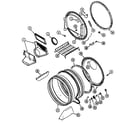 Maytag MDG9557BWQ tumbler diagram