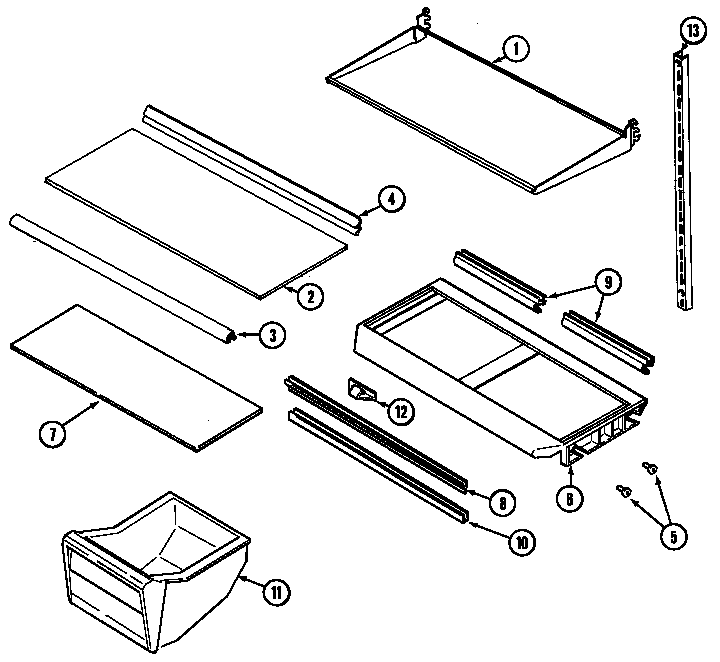 Shelves & accessories