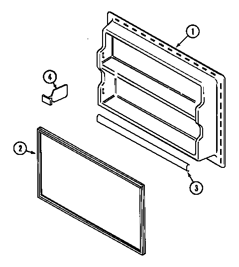 Freezer inner door