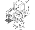 Maytag MGR5710ADQ oven/base diagram