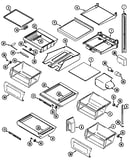 Shelves & accessories (bisque) (gs2588pkdq)