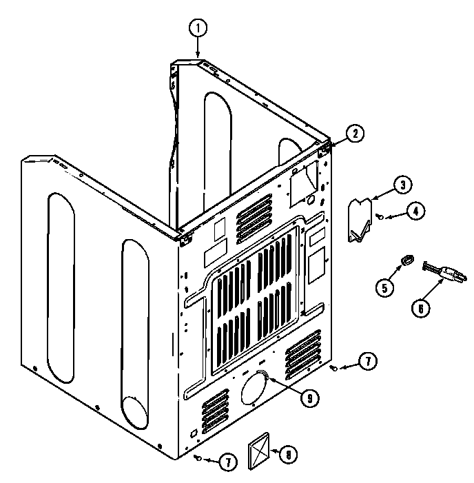 Cabinet-rear