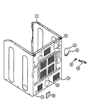 Cabinet-rear