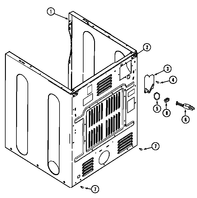 CABINET-REAR