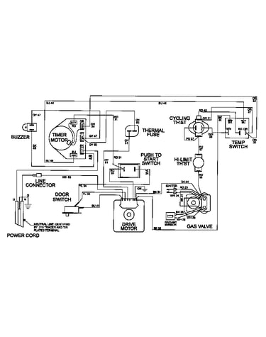 Wiring information (mdg5000bwq) (mdg5000bww)