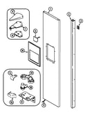 Freezer outer door (jsd2789des) (jsd2789des)