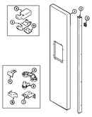 Freezer outer door