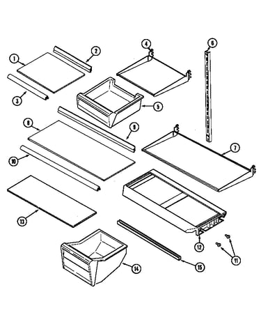 Shelves & accessories