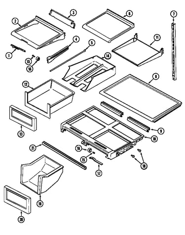 Shelves & accessories