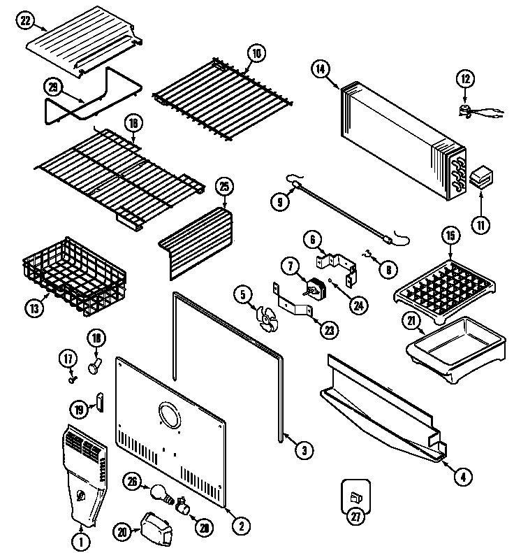 Freezer compartment