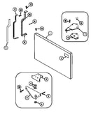 Freezer outer door
