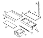 Maytag GT2413NXF* shelves & accessories (gt2413nxf*) diagram