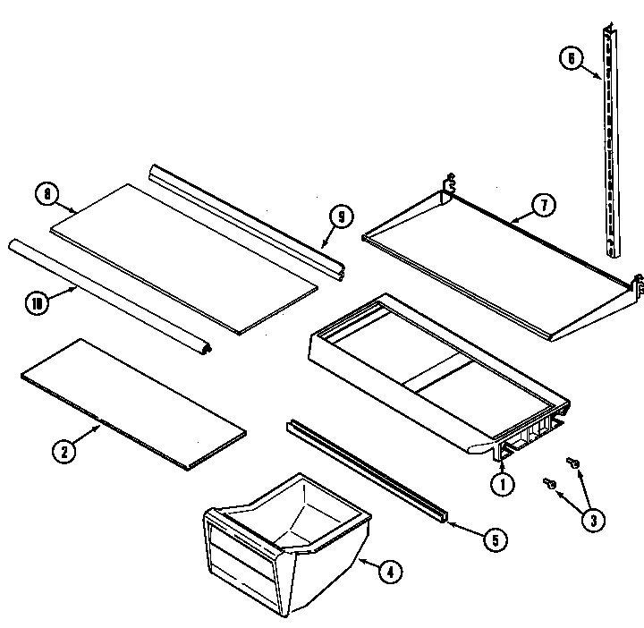 Shelves & accessories (gt2413nxf*)