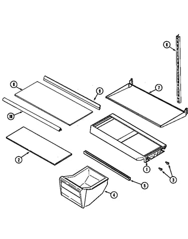Shelves & accessories (gt2413nxf*)