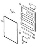 Fresh food inner door (gt2413nxfw)