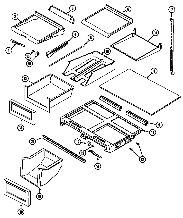Shelves & accessories