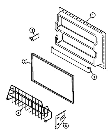 Freezer inner door