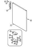 Fresh food outer door