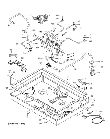 Gas & burner parts