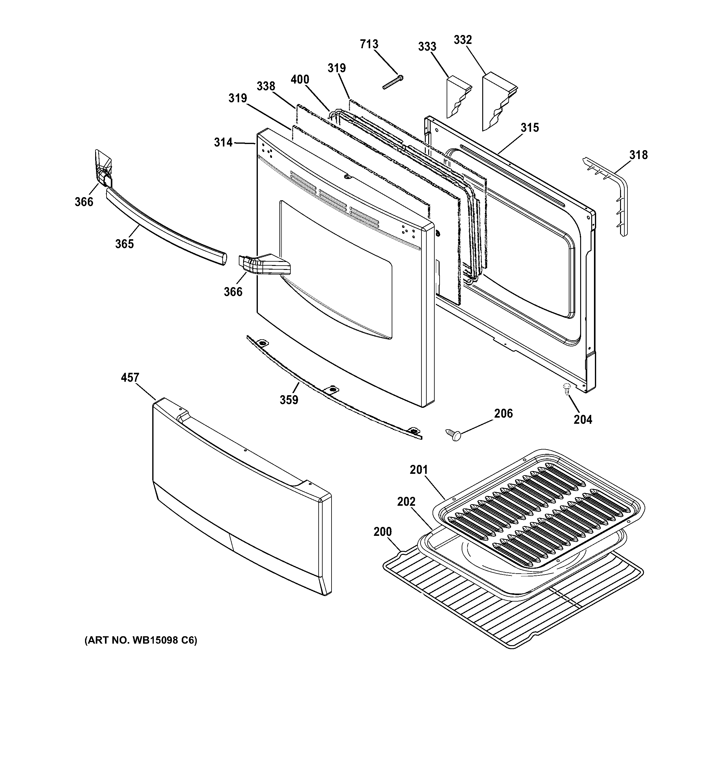 Door & drawer parts