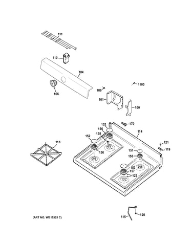 Control panel & cooktop
