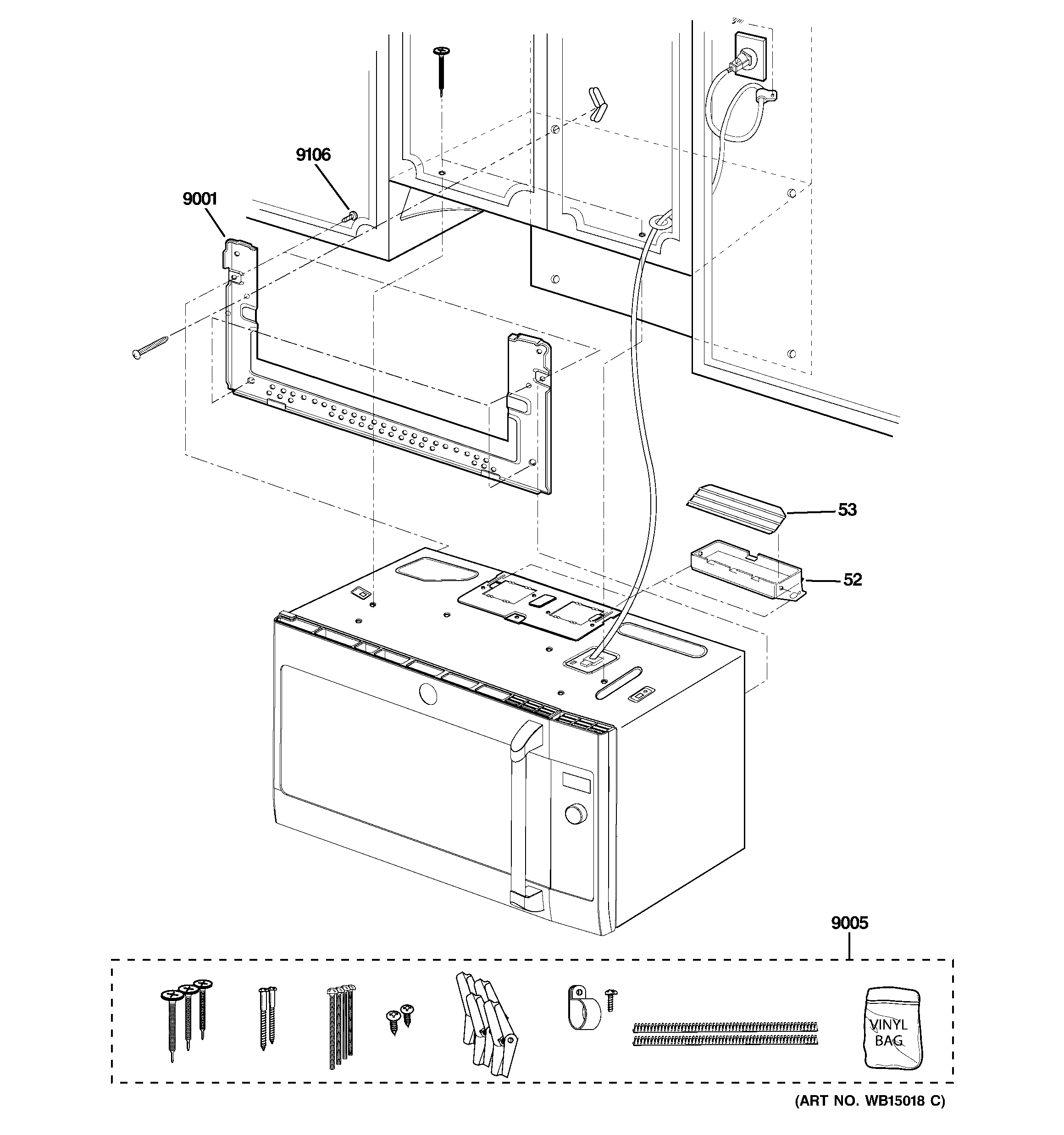 Installation parts