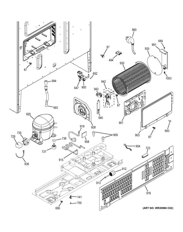 Machine compartment