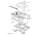 GE ZSA1201J1SS oven cavity parts diagram