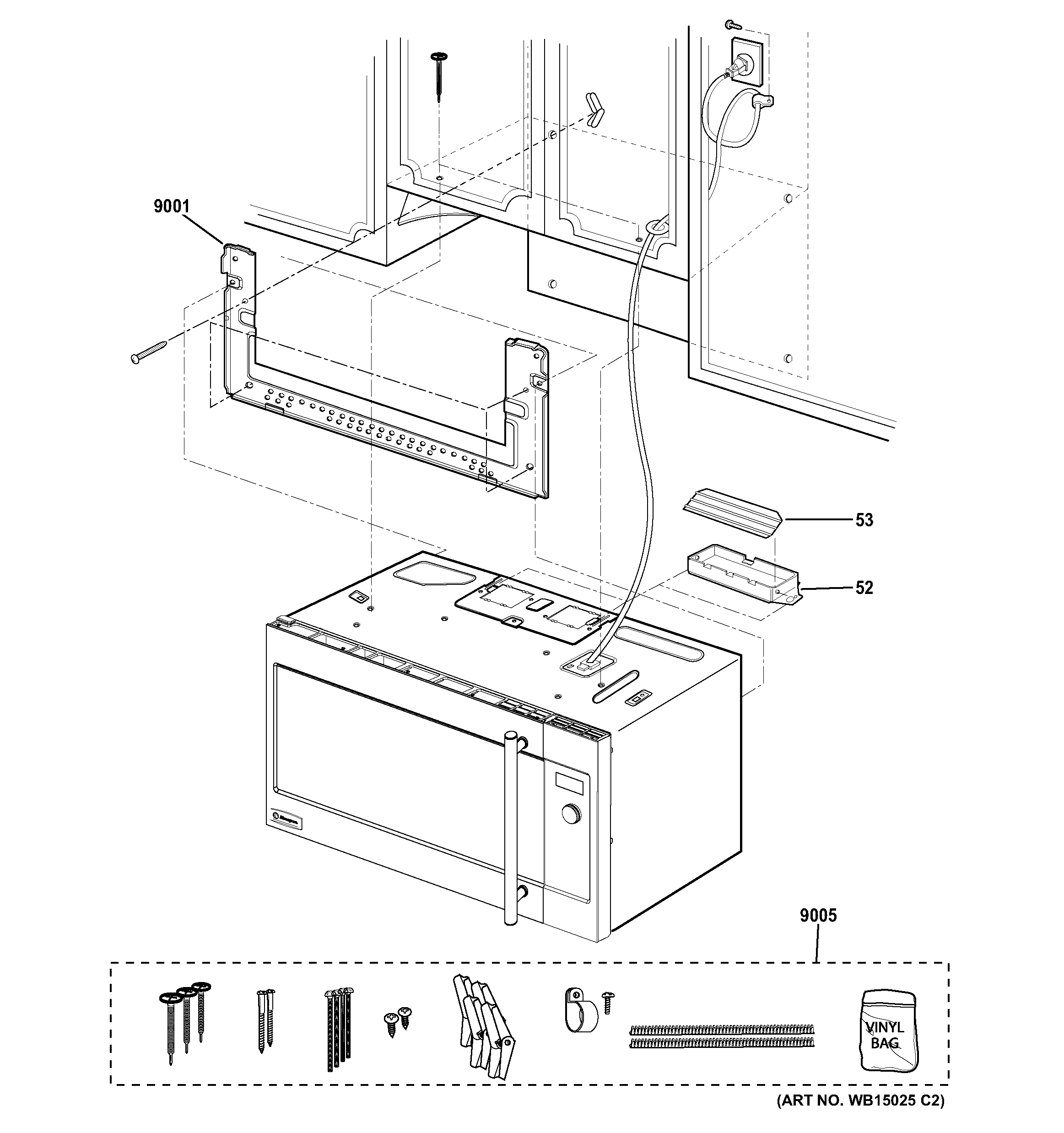 Installation parts