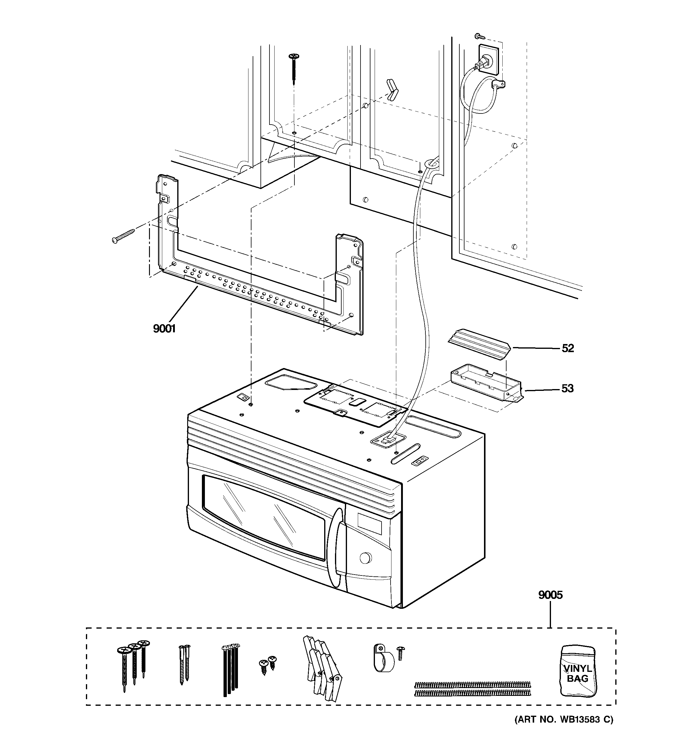 Installation parts