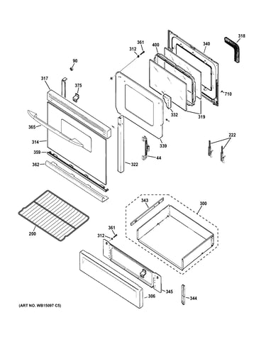 Door & drawer part